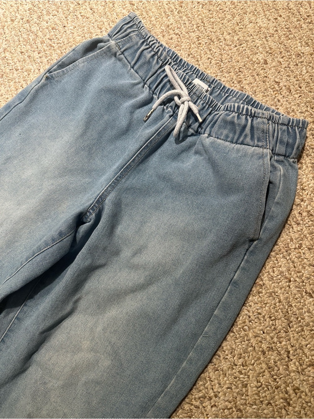 Women’s Denim Y2K Joggers - Picture 6 of 7